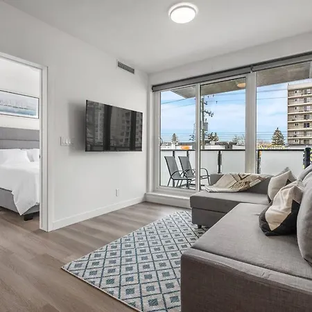Appartement Chic 1Br Kensington Unit W/Parking à Calgary Extérieur photo